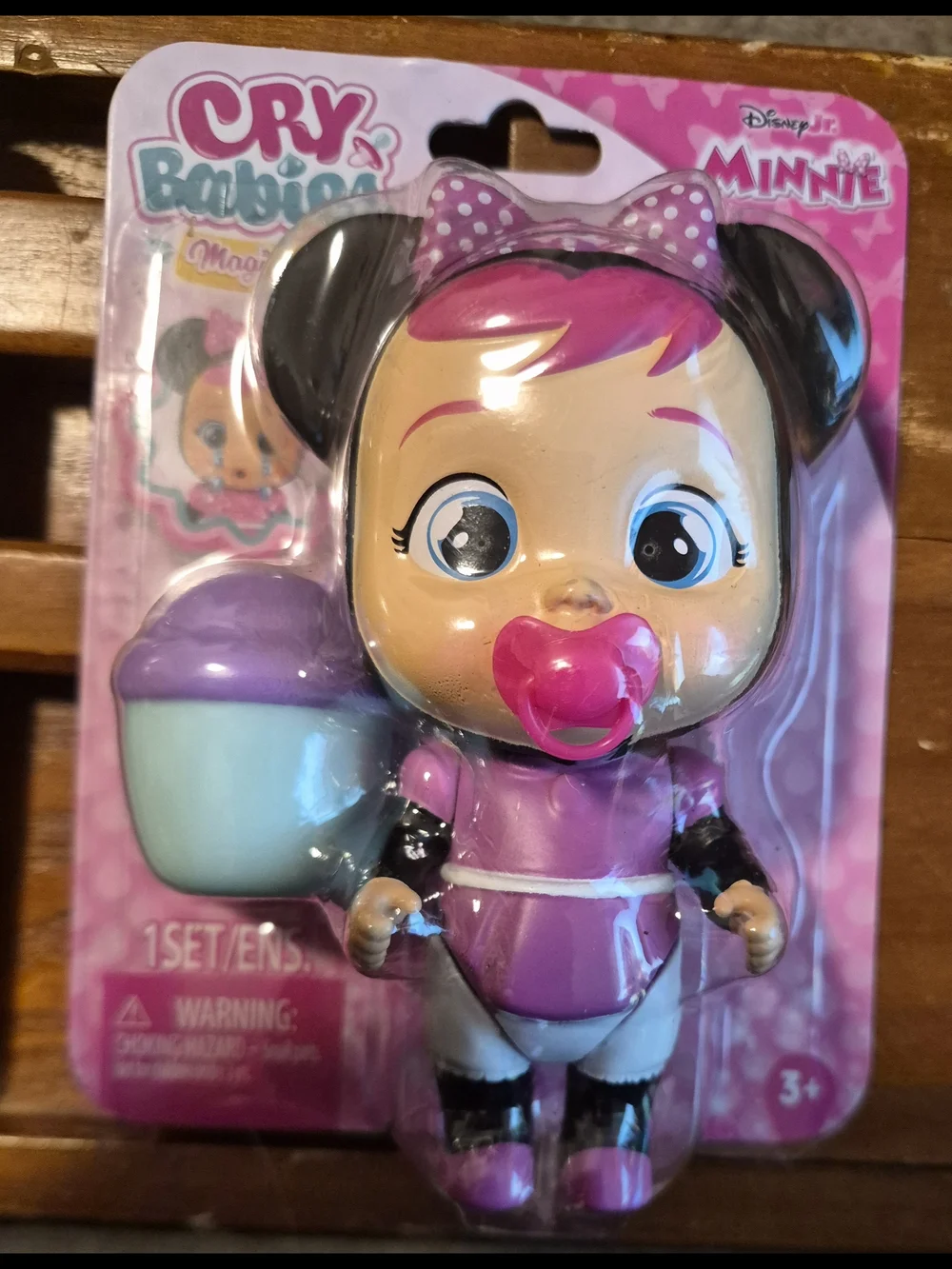Cry Babies Magic Tears Disney Mickey & Minnie Mouse Mini Doll Set New